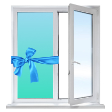 Половина окна в подарок