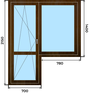 БАЛКОННЫЙ БЛОК СОСНА